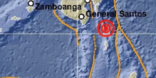 Melonguane Talaud Diguncang Gempa Magnitudo 5,7