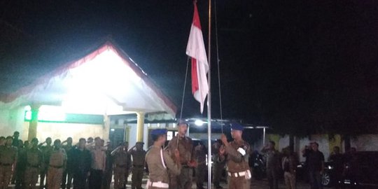 BJ Habibie Wafat, Pemkot Serang Gelar Upacara Pengibaran Bendera Setengah Tiang