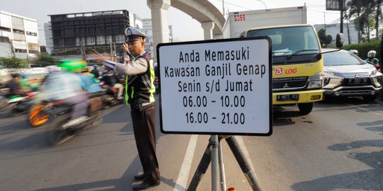 Pagi Ini, Ganjil Genap Tak Berlaku di Rasuna Said, MT Haryono & Gatot Soebroto