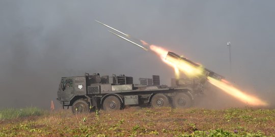 Aksi Prajurit TNI dalam Latihan Gabungan Dharma Yudha 2019