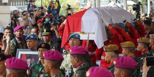 Keluarga Gelar Tahlilan untuk BJ Habibie Selama 40 Hari
