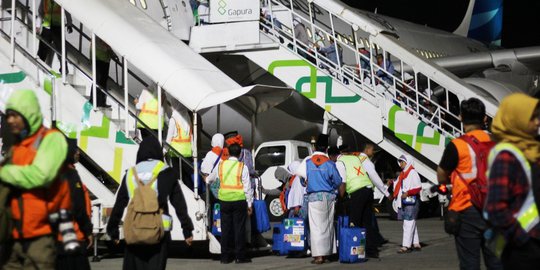 Pemulangan Haji Embarkasi Solo Hampir Selesai, 90 Kloter Tiba di Tanah Air