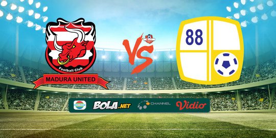 Hasil Shopee Liga 1 2019: Madura United Bermain Imbang 2-2 Hadapi Barito Putera