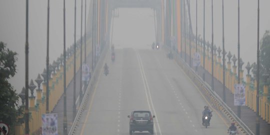 Saat Kabut Asap Makin Pekat, Kemenhub Minta Tak Ada Kapal Berlayar