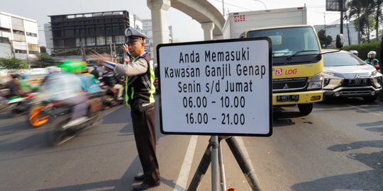 Ganjil Genap Diperluas, Kualitas Udara Jakarta Diklaim Naik & Tekan Volume Kendaraan
