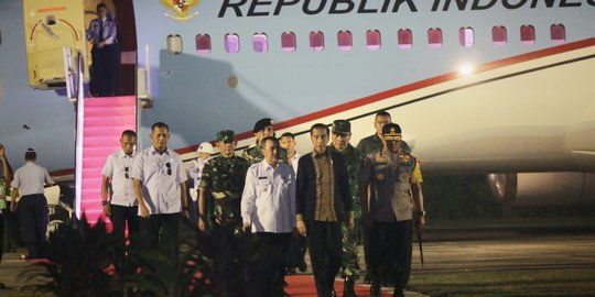 Jarak Pandang Membaik 2 Km, Pesawat Kepresidenan Bisa Mendarat di Pekanbaru