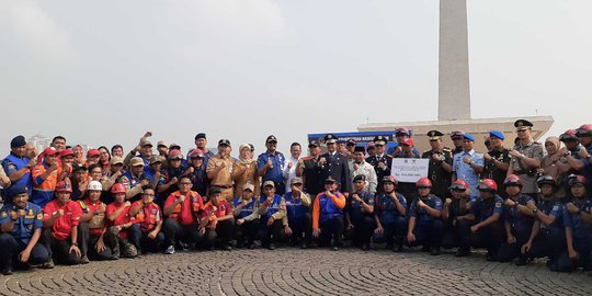 Pemprov DKI Jakarta Kirim 65 Petugas Bantu Penanganan Karhutla