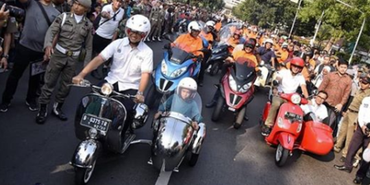 Peringati Hari Perhubungan, Anies Ajak Warga Jakarta Banyak Bersepeda dan Jalan Kaki