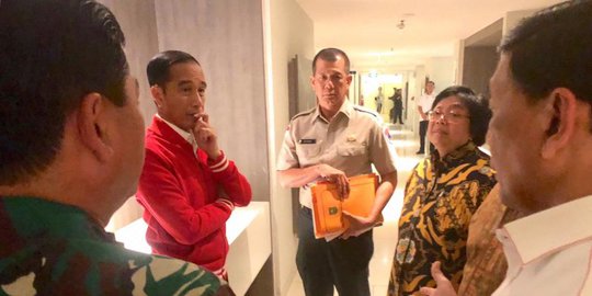 Jokowi Klaim Pemerintah Sudah Lakukan Segala Cara Tangani Karhutla