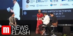 VIDEO: Rudiantara Sebut Robot Sophia 'Enggak Pintar-Pintar Amat'