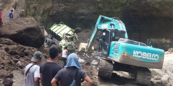 Dua Buruh Tambang Pasir di Karangasem Tewas Tertimpa Runtuhan Tebing