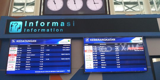 Sejumlah Maskapai Tunda Jadwal Penerbangan Gara-gara Kabut Asap di Pekanbaru