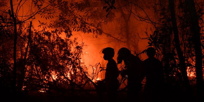 Satgas Karhutla Riau Tangkap 3 Tersangka Pembakar Hutan