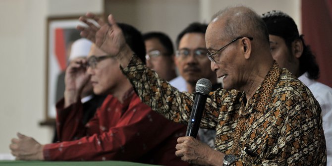 Bertemu Jokowi, Buya Syafii Minta Kabinet Selanjutnya Jangan Bikin Kacau Pemerintah