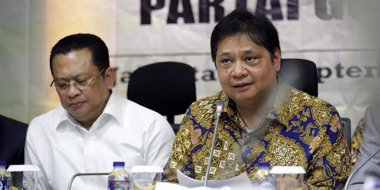 Persaingan Caketum Golkar Airlangga dengan Bamsoet Jangan Didramatisir