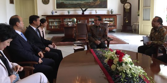 Presiden Jokowi Bertemu Pejabat China di Istana Bogor