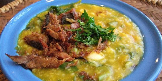 membuat bubur manado rev5
