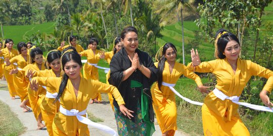 Pesona Seni dan Subak Warnai Festival Jatiluwih 2019 di Tabanan