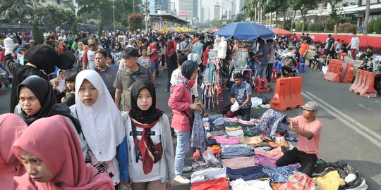 Pemprov DKI Akui Belum Maksimal Tata PKL di CFD