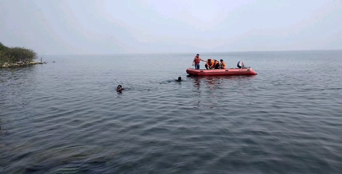 siswi sma tewas tenggelam saat kemping di danau toba