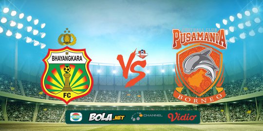 Hasil Shopee Liga 1 2019: Bhayangkara FC Ditahan Imbang 1-1 Oleh Borneo FC