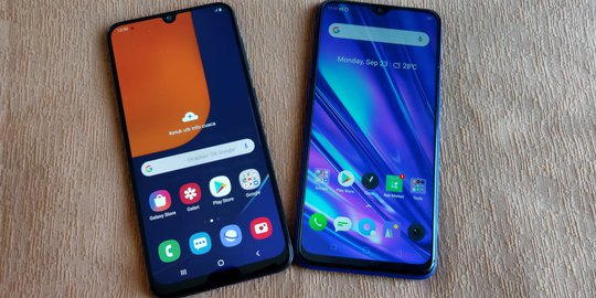 Realme 5 Pro Lawan Samsung A50s, Rebutan Mahkota Smartphone Rp 3 Jutaan