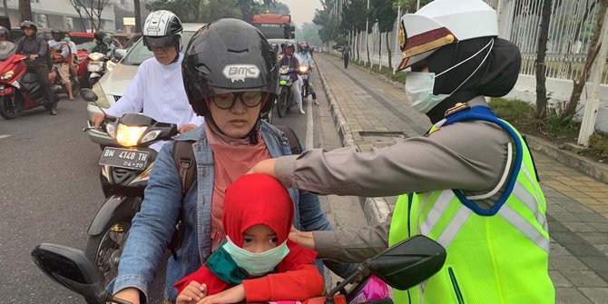 Udara di Medan Tidak Sehat, Masyarakat Harus Pakai Masker Saat Keluar Rumah