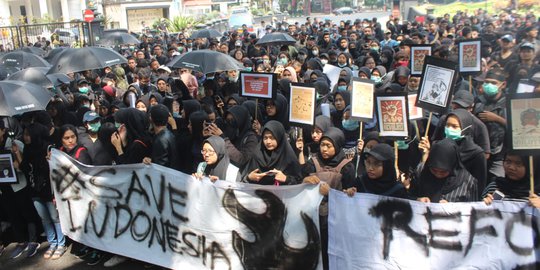 Tanggapi Demontrasi Mahasiswa ke Gedung DPRD, Rektor UB Bantah Pindahkan Perkuliahan