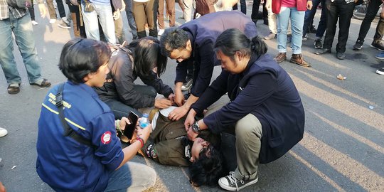 Demonstran Tolak Revisi UU KPK dan RUU KUHP Berasal dari 25 Kampus di Bandung