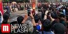 VIDEO: Demo Ribuan Mahasiswa di Bandung Diwarnai Kericuhan