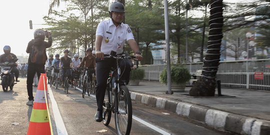 Lewat Jalur Sepeda, Motor akan Didenda Rp500 Ribu