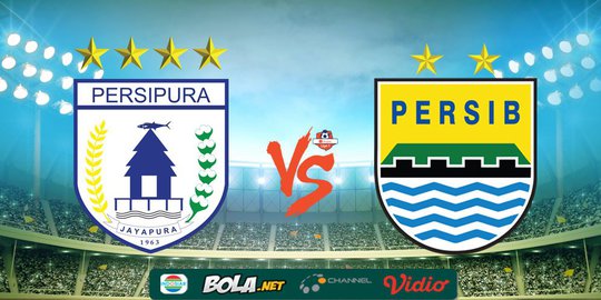 Hasil Shopee Liga 1: Persib Bandung Kalahkan Persipura Jayapura 3-1