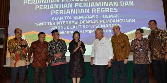 PT PP Tandatangani PPJT Tol Semarang - Demak
