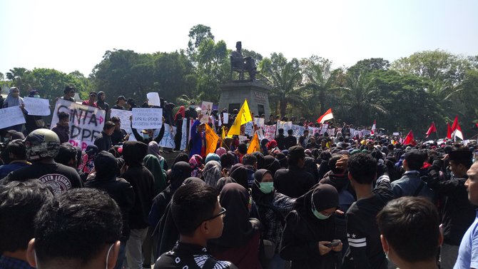 demo mahasiswa di solo