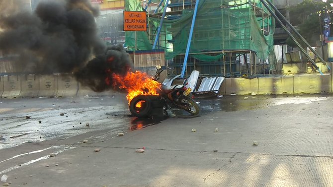 demo mahasiswa di makassar