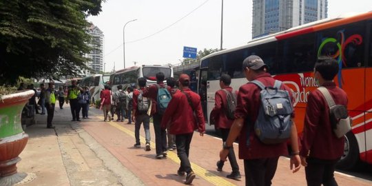 Kampus Trisakti Jadi Titik Kumpul Mahasiswa Long March ke DPR