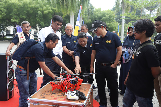 robot terbang karya mahasiswa unsyiah