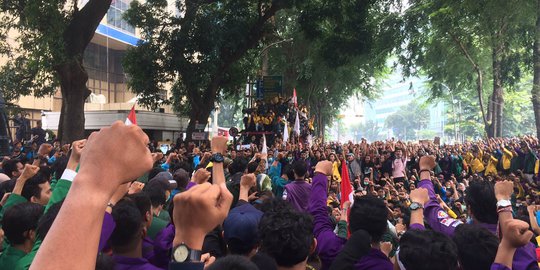 55 Pendemo di Medan Masih Diperiksa Polisi, 7 Sempat Masuk UGD