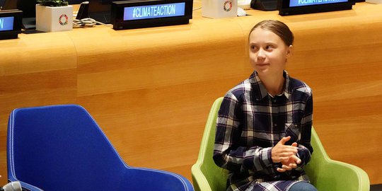 Greta Thunberg Raih Penghargaan 