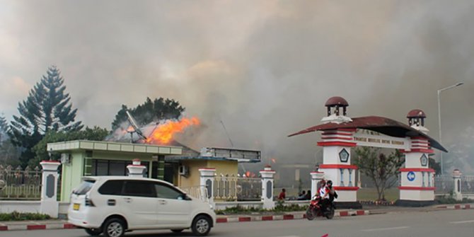 Karyawan Dievakuasi, Operasional Sejumlah Bank di Wamena Masih Lumpuh