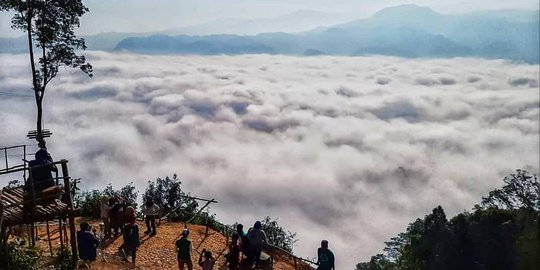 Sempat Hits Dan Viral di Medsos, Wisata Negeri di Atas Awan Ditutup Sementara