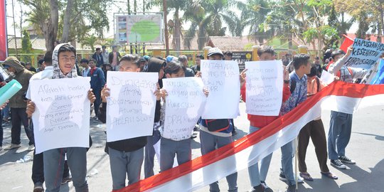 Pelajar di Garut Mengaku Cuma Ikutan Demo, Tidak Tahu UU yang Ditolak