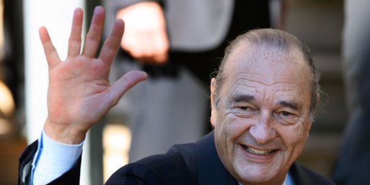 Mantan Presiden Prancis Jacques Chirac Wafat