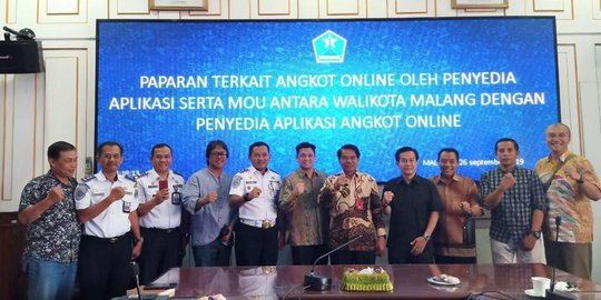 Aplikasi Pemesanan Angkot Online Bakal Hadir di Malang