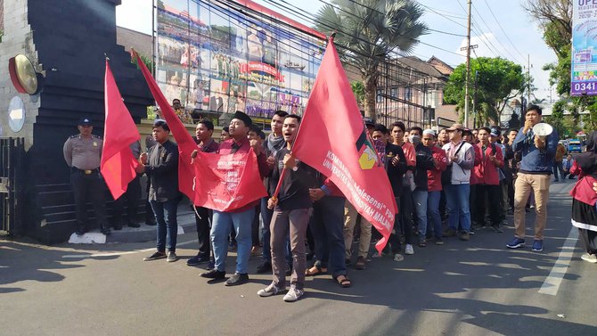 imm dan pmii malang gelar salat gaib dan tahlil untuk korban demo