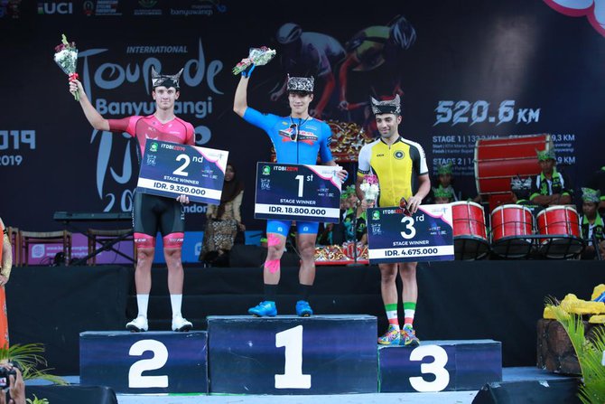 etape ketiga international tour de banyuwangi ijen