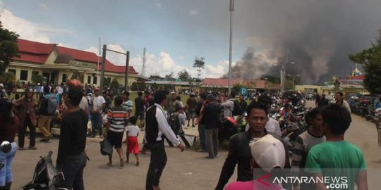 5.500 Pengungsi Korban Kerusuhan Wamena Darurat Kebutuhan Sehari-hari