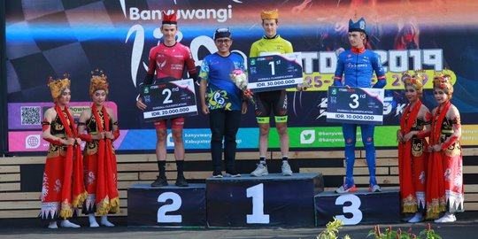 Pebalap Australia Robbie Hucker Juarai Tour de Banyuwangi Ijen 2019