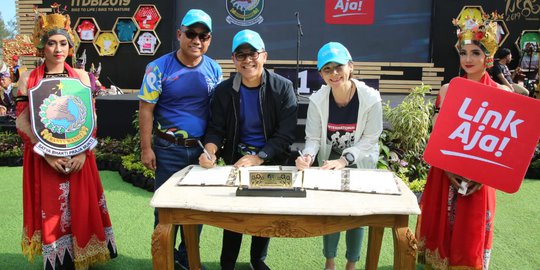 Sinergi dengan LinkAja Banyuwangi Dorong Transaksi Keuangan Non Tunai Daerah