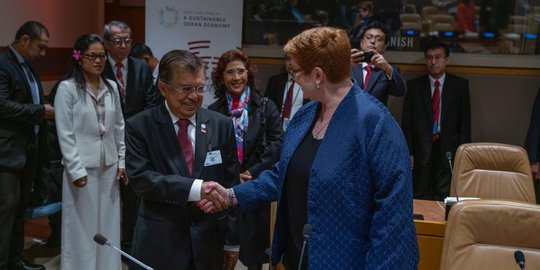 Di New York, Wapres JK Tegaskan Pentingnya Pembangunan Sektor Kelautan Berkelanjutan